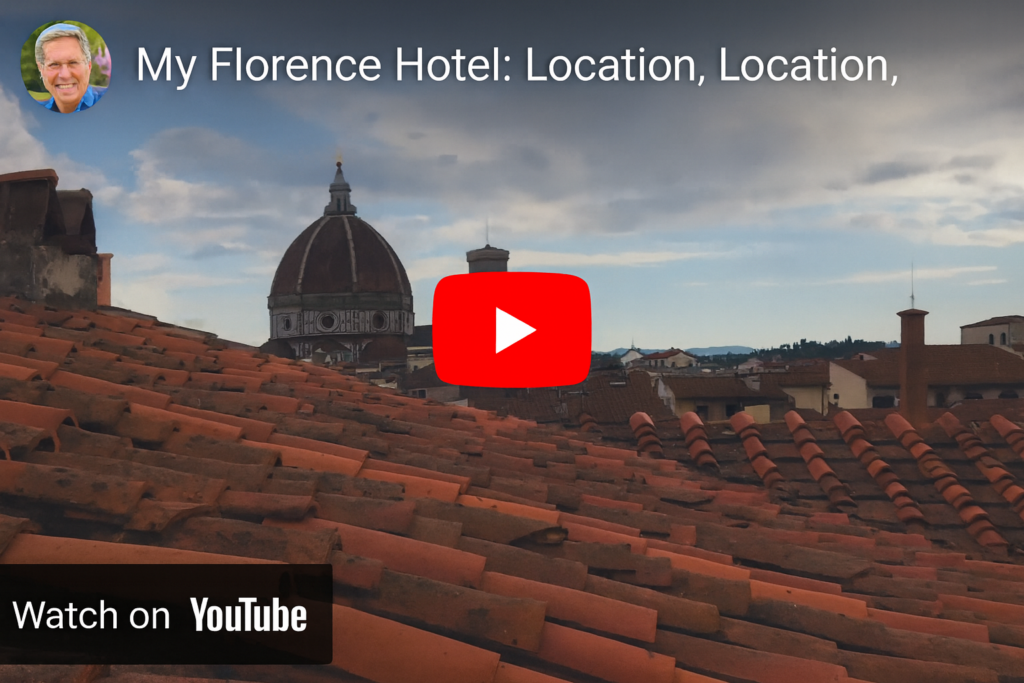 Rick Steves video review of Loggiato dei Serviti