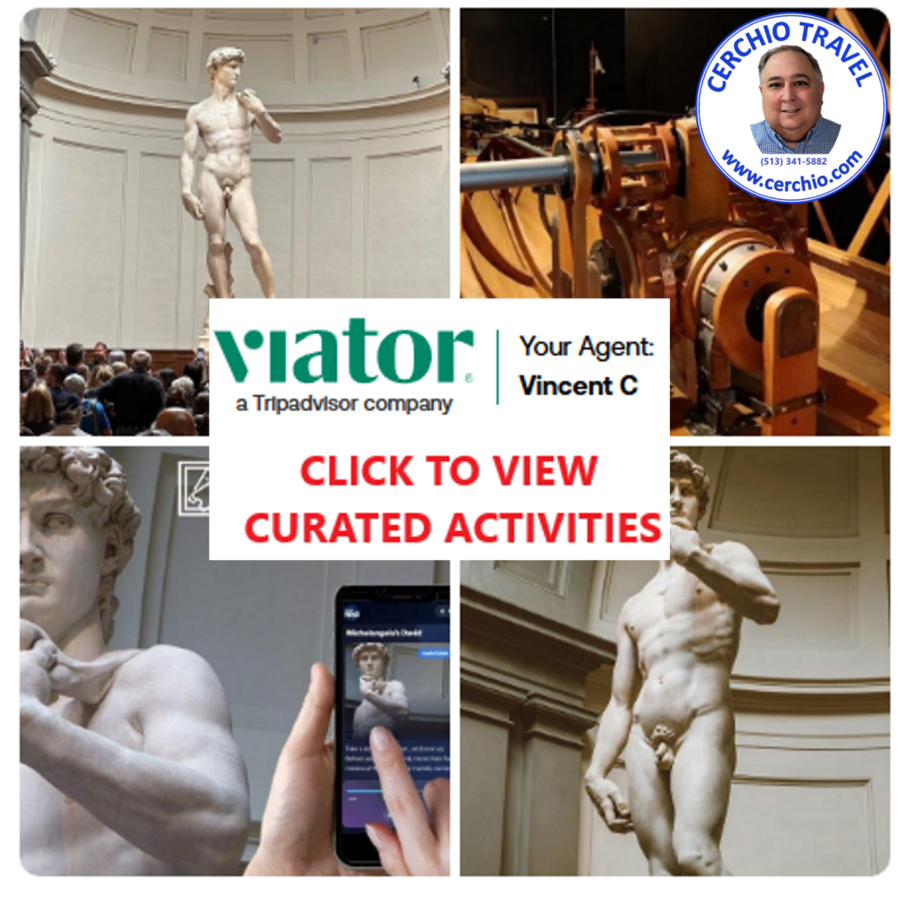 Viator curated Florence activities and tours