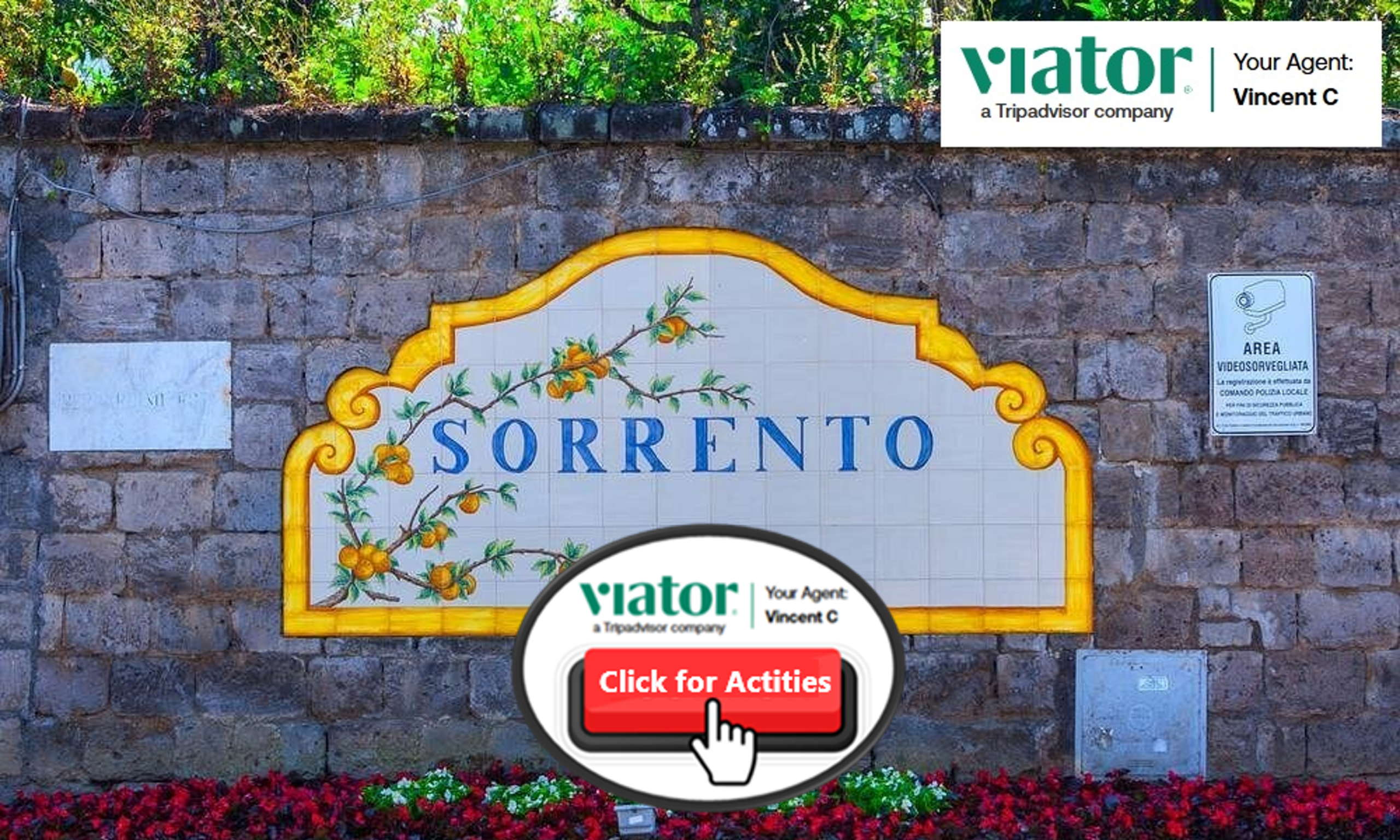 Viator curated Sorrento activities and tours