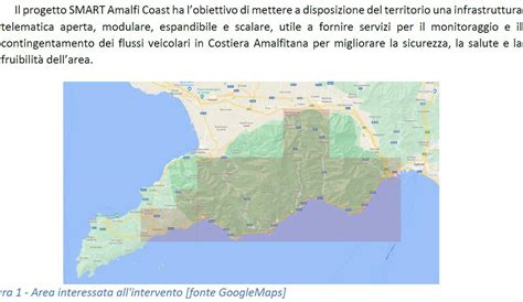 Amalfi Coast ZTL zones map