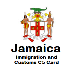 Jamaica Customs C5 Card
